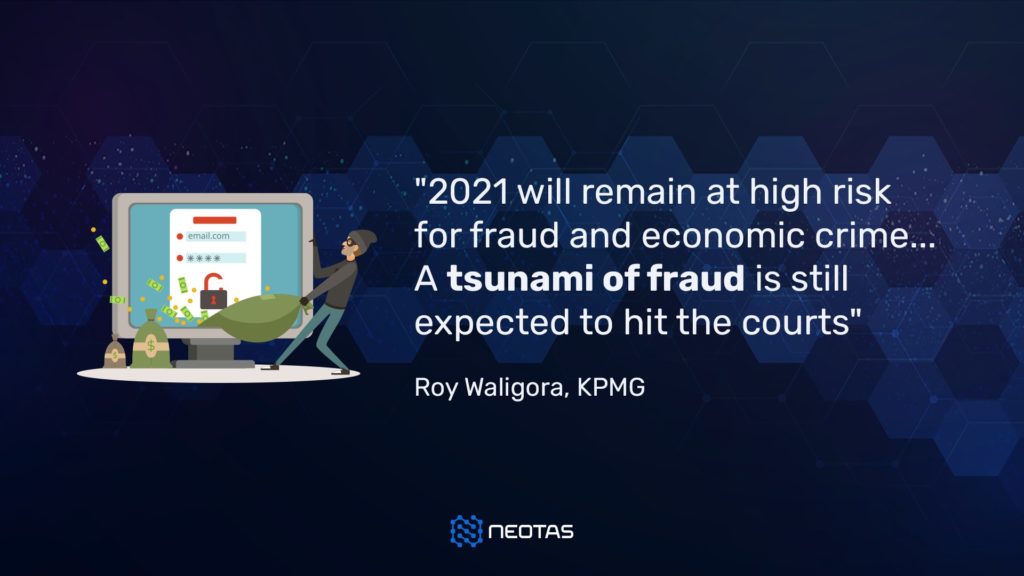 KPMG predict a significant wave of covid fraud cases following the pandemic