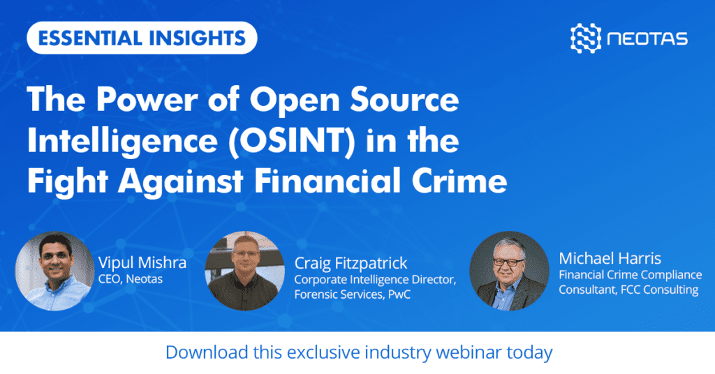 Open Source Intelligence (OSINT) in the Fight Against Financial Crime