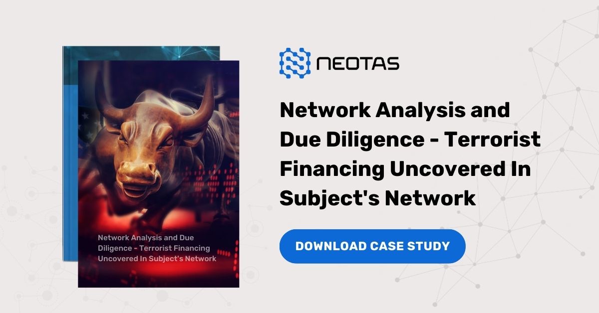 Network Analysis and Due Diligence - Terrorist Financing