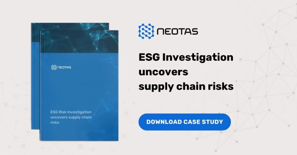 ESG Risk Investigation