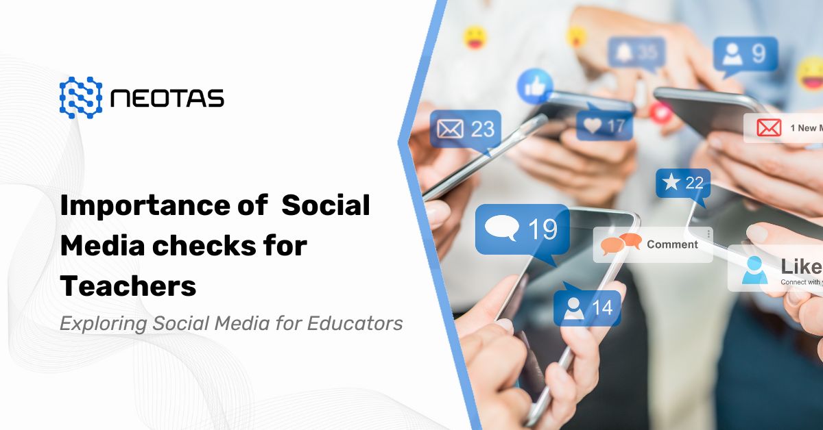 Social Media checks for Teachers