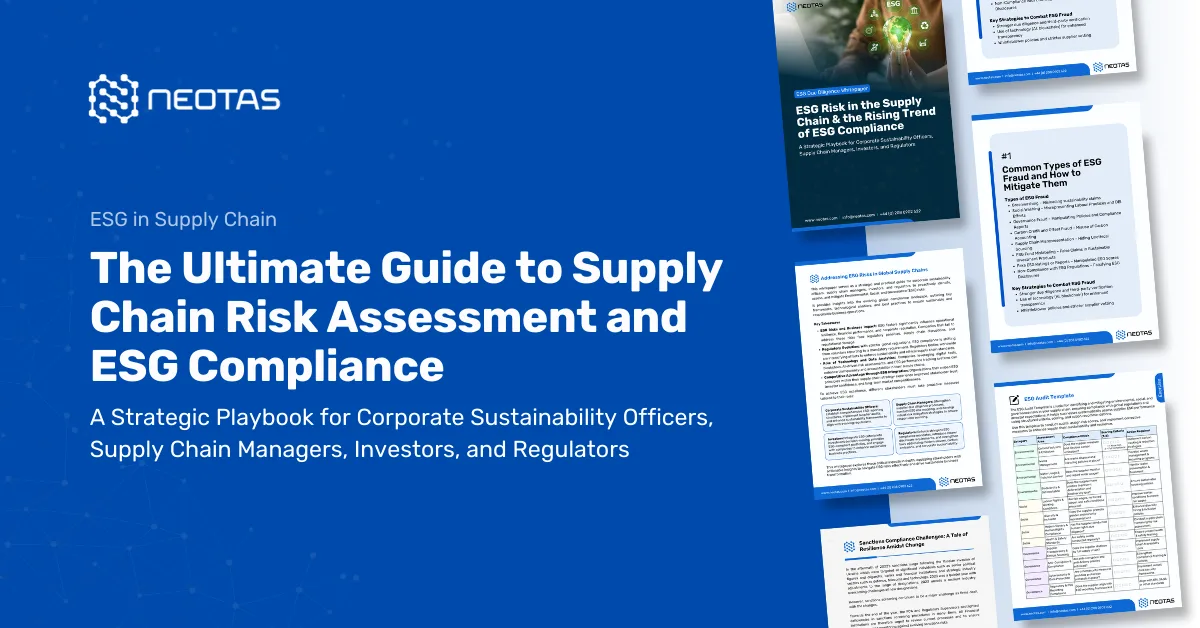 Supply Chain Risk Assessment