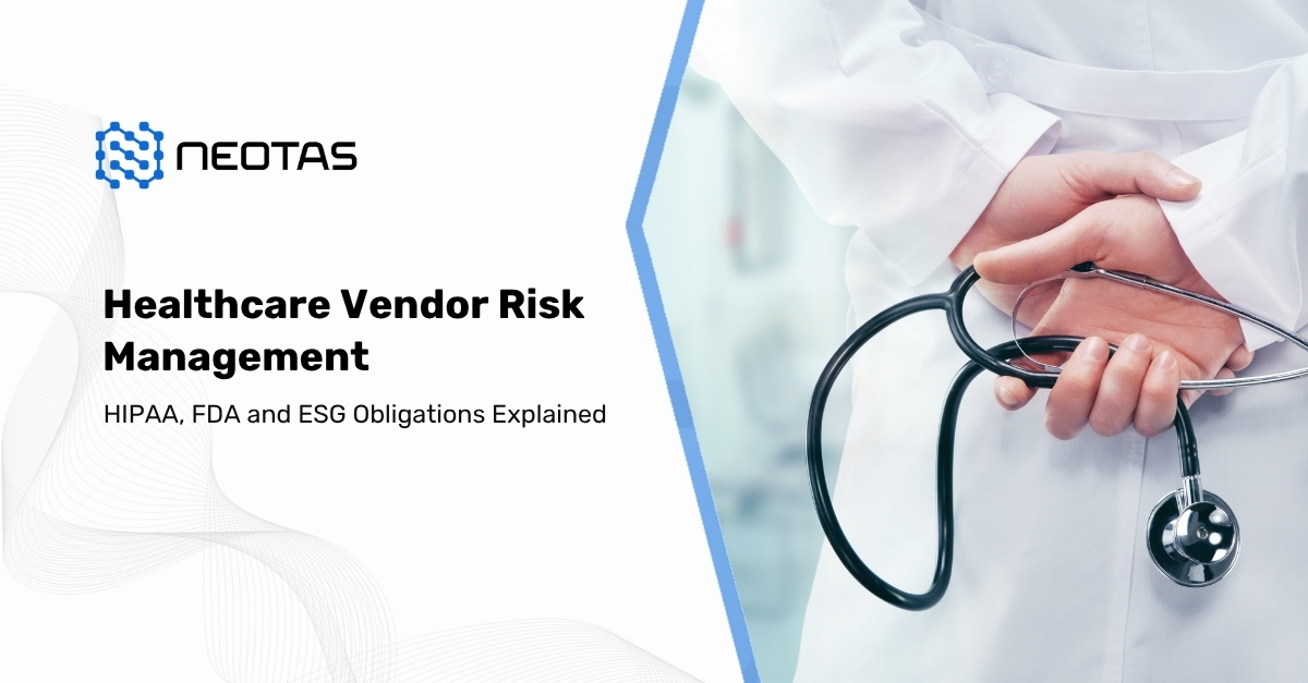 Healthcare Vendor Risk Management