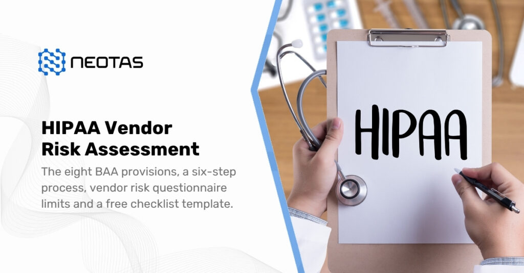 HIPAA Vendor Risk Assessment