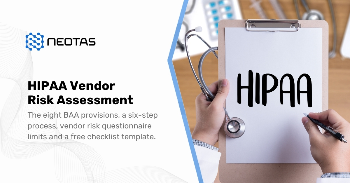 HIPAA Vendor Risk Assessment