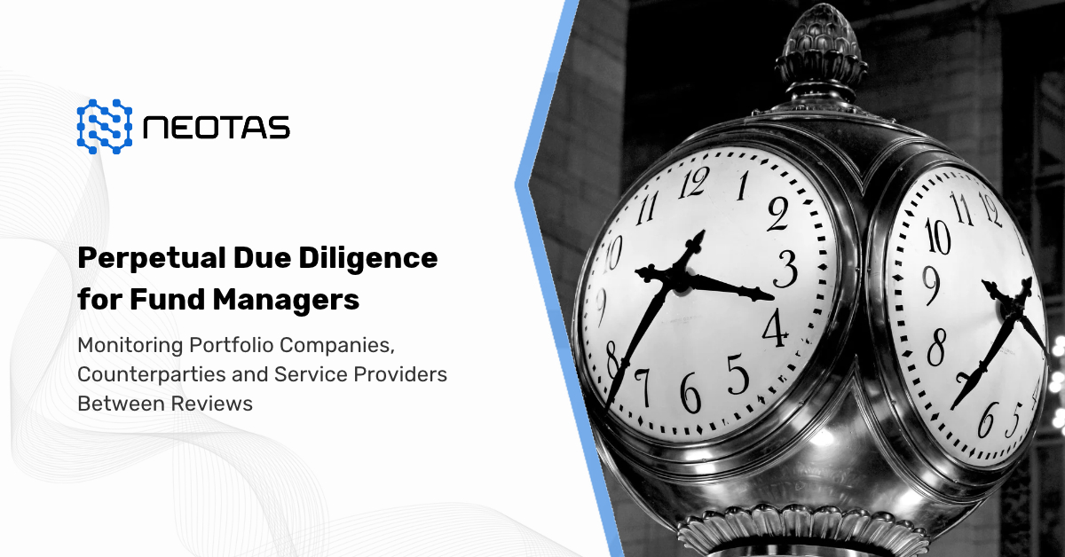 Perpetual Due Diligence for Fund Managers